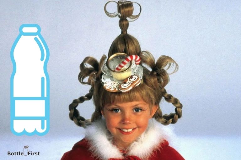 Cindy Lou Who Hair With Water Bottle