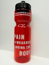 Pain is Weakness Leaving the Body Water Bottle