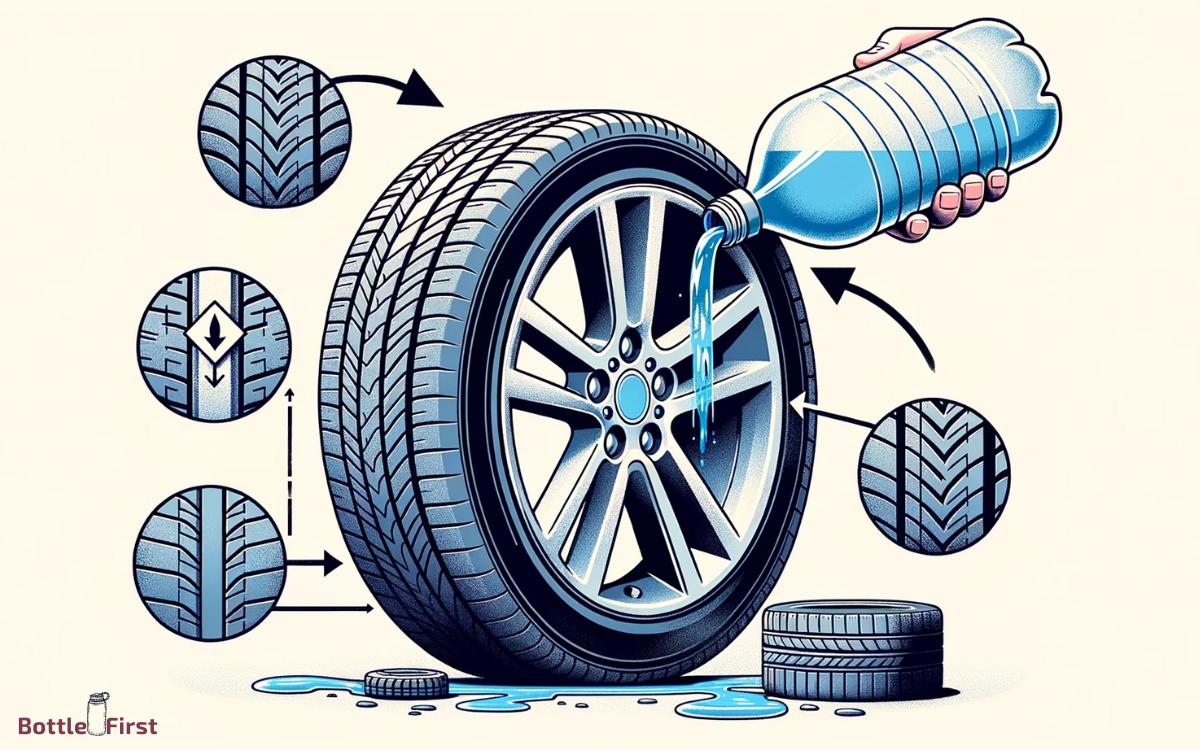 Why Place A Water Bottle On Car Tire Check Tire Tread Depth1