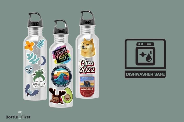 Can Water Bottle Stickers Go In The Dishwasher