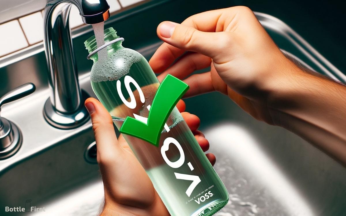 Is Voss Water Bottle Reusable