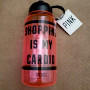 Shopping is My Cardio Water Bottle