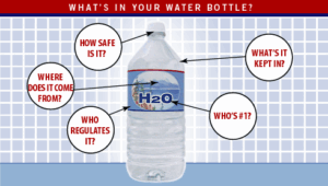 The World is Calling Water Bottle