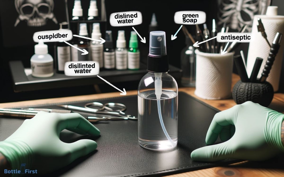 What Do Tattoo Artist Use In The Spray Bottle1