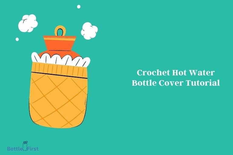 Crochet Hot Water Bottle Cover Tutorial