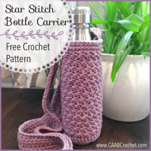 Crochet Water Bottle Holder Tutorial