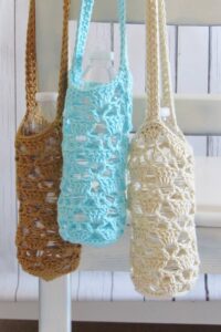 Diy Crochet Water Bottle Holder