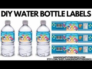Diy Water Bottle Labels