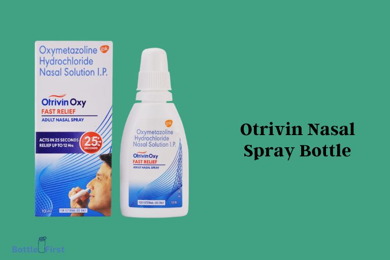 How To Open Otrivin Nasal Spray Bottle