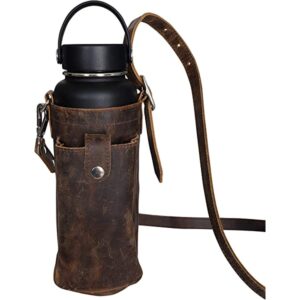 Leather Water Bottle Name