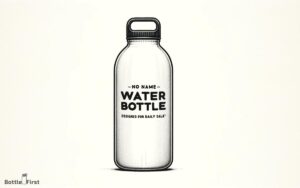 No Name Water Bottle: Designed for Daily Use!