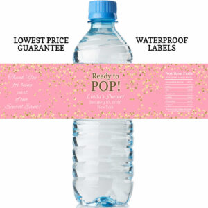 Ready to Pop Water Bottle Labels