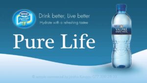 Water Bottle Commercial Ideas