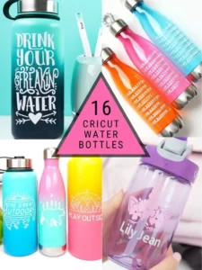 Water Bottle Decal Ideas