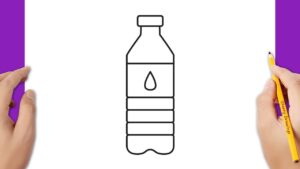 Water Bottle Easy to Draw