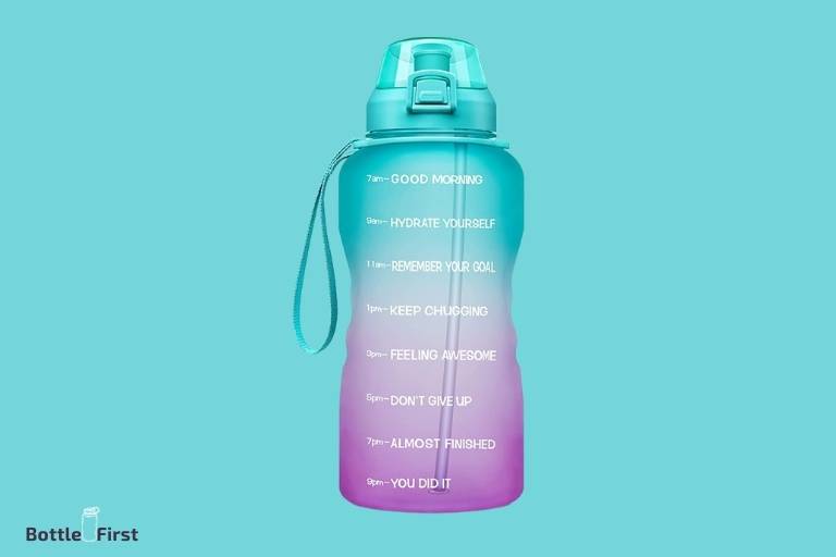 How To Use Motivational Water Bottle