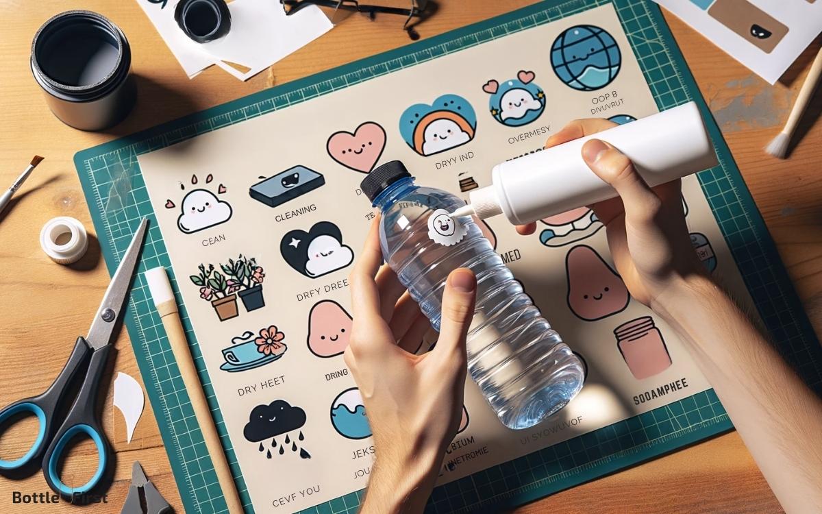 How To Waterproof Stickers On A Water Bottle