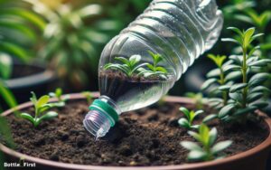 Upside down Water Bottle to Water Plants: 4 Easy Steps!