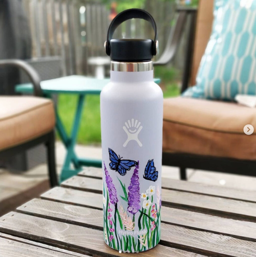 Water Bottle Paint Ideas