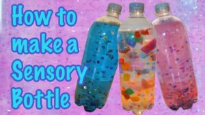 Water Bottle Sensory Diy
