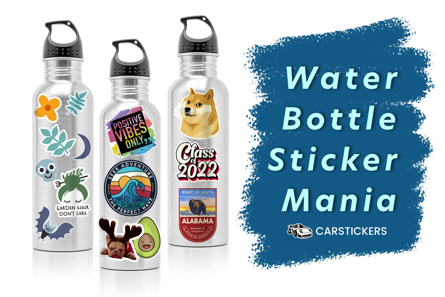 Water Bottle Sticker Ideas