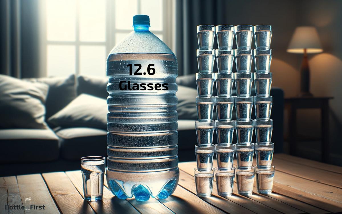 Liter Water Bottle How Many Glasses