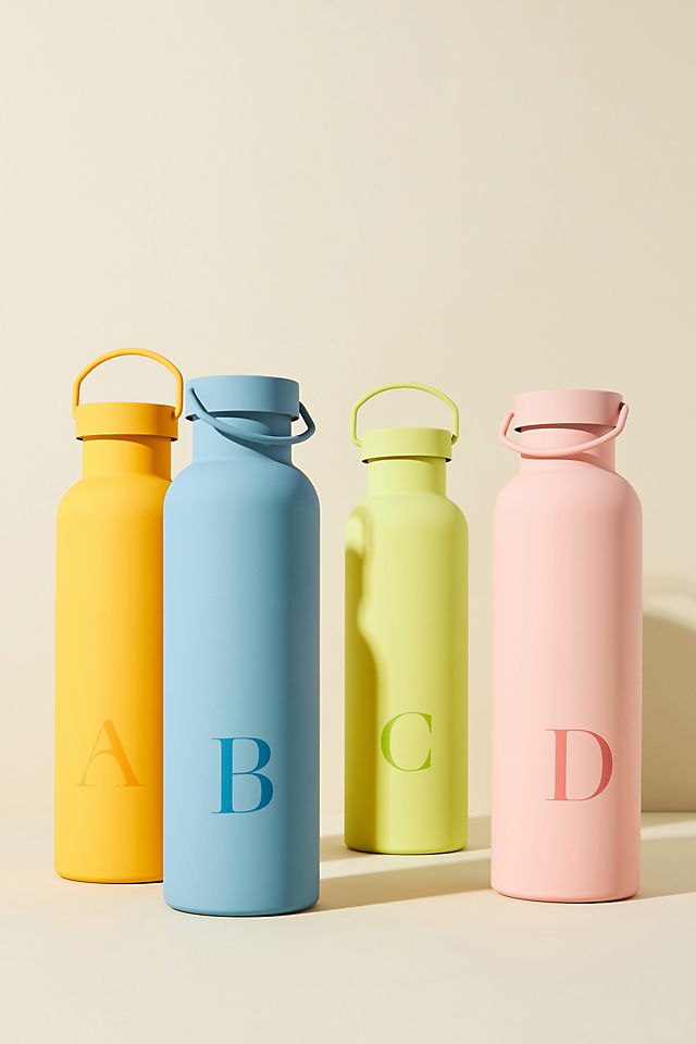 How to Monogram a Water Bottle