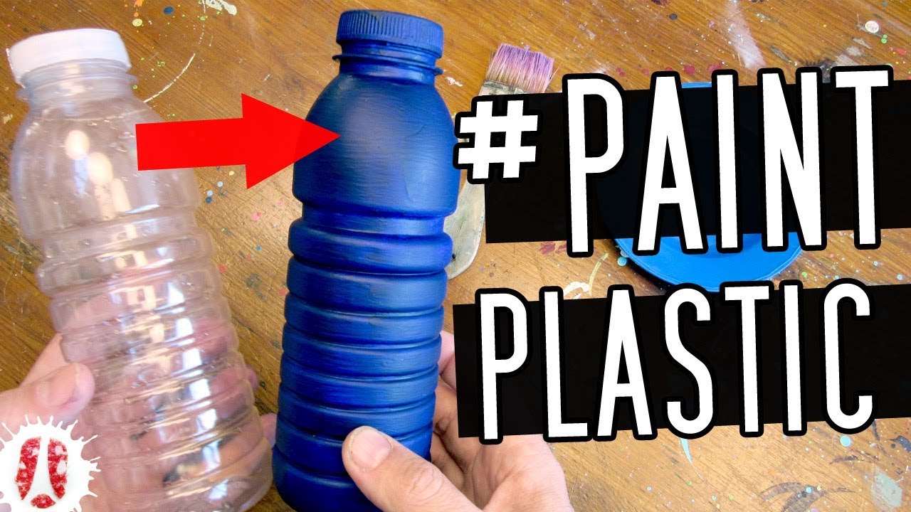 How to Paint a Plastic Water Bottle
