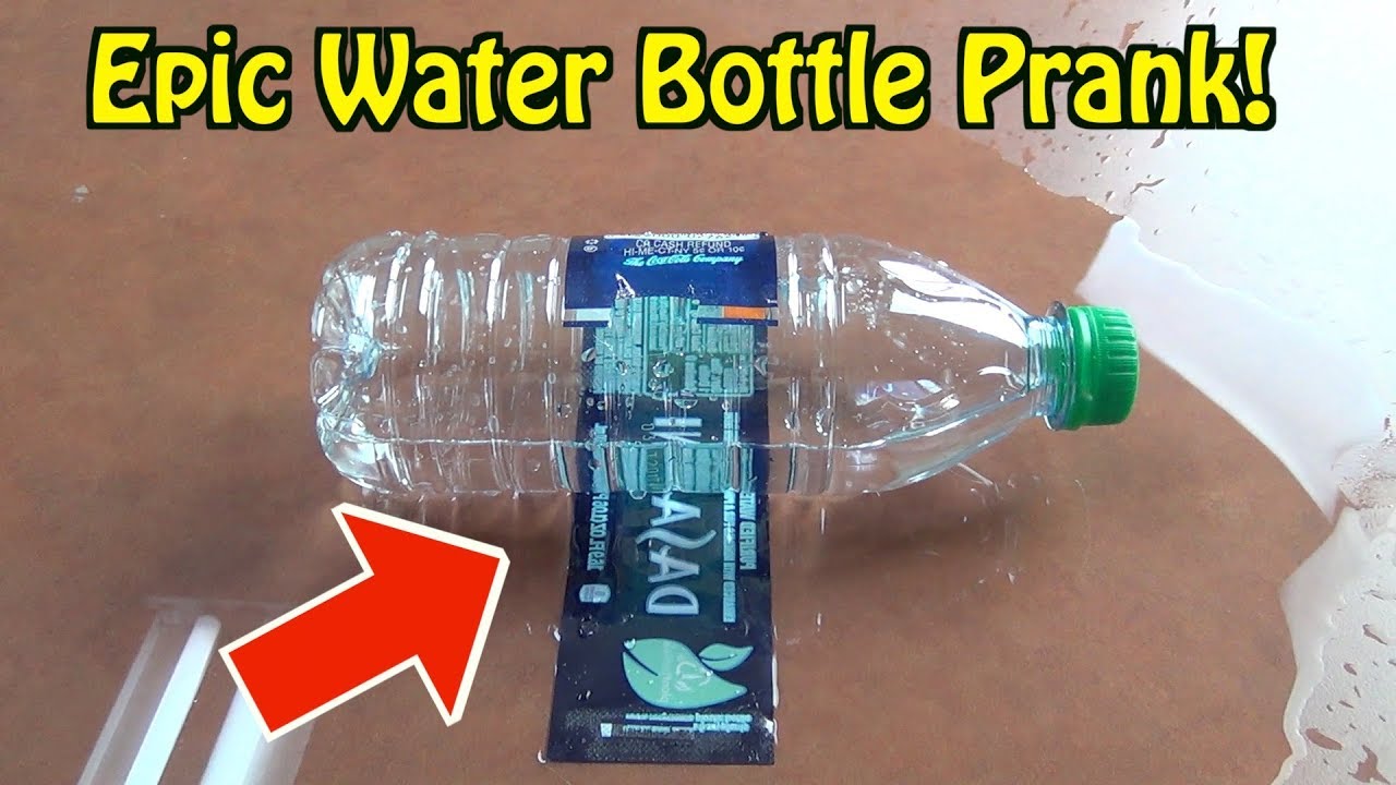 How to Prank Someone With a Water Bottle