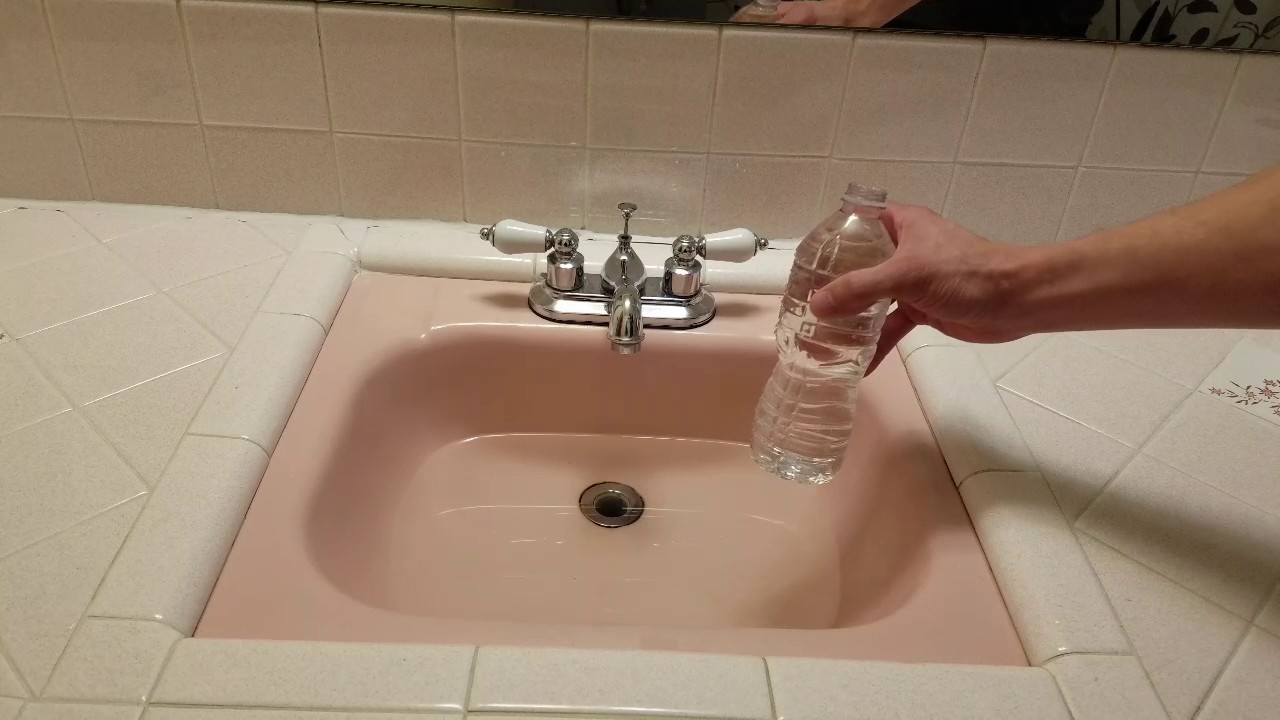 How to Unclog a Sink With a Water Bottle
