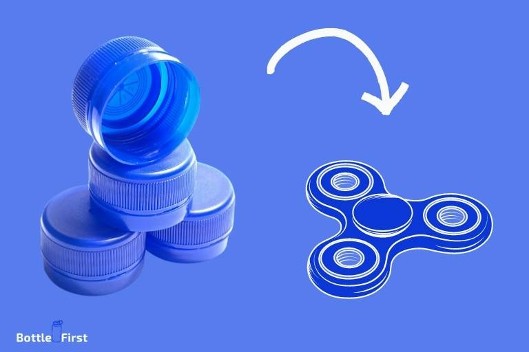 How To Make A Fidget Spinner With Water Bottle Caps