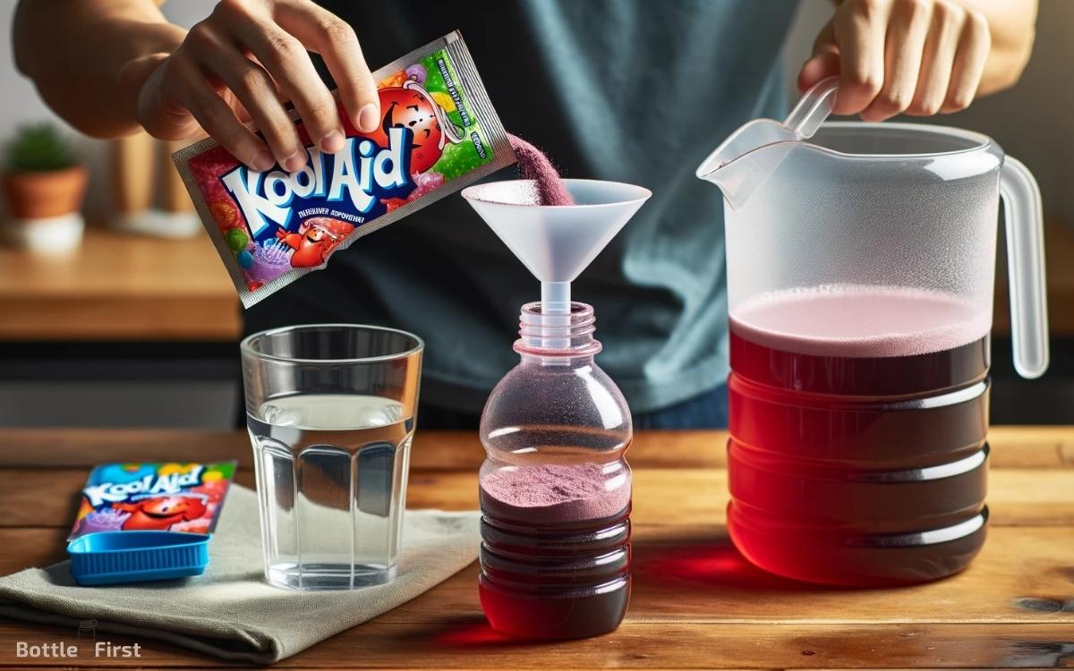 How To Make Kool Aid In A Water Bottle Easy Steps
