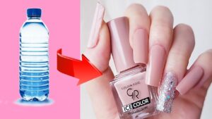 How to Make Fake Nails With a Water Bottle? 10 Easy Steps