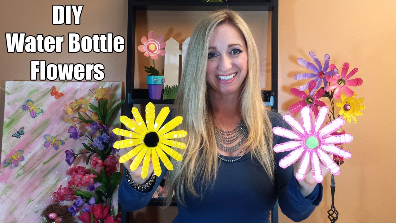 How to Make Plastic Water Bottle Flowers