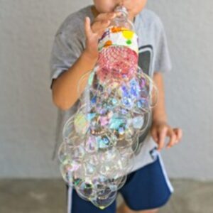 How to Make a Bubble Blower from a Water Bottle