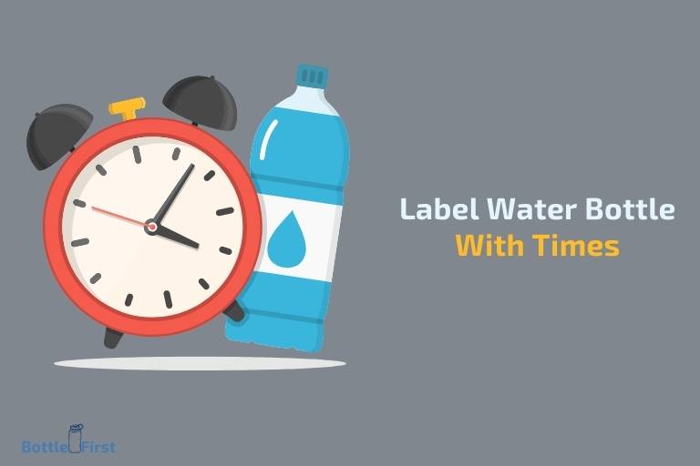 How To Label Water Bottle With Times 6 Easy Steps 7770