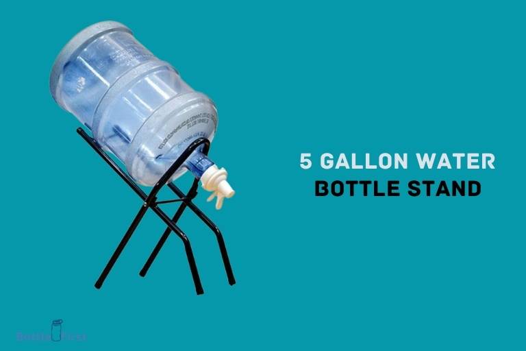 How To Make A Gallon Water Bottle Stand