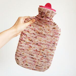 How to Knit a Hot Water Bottle Cover