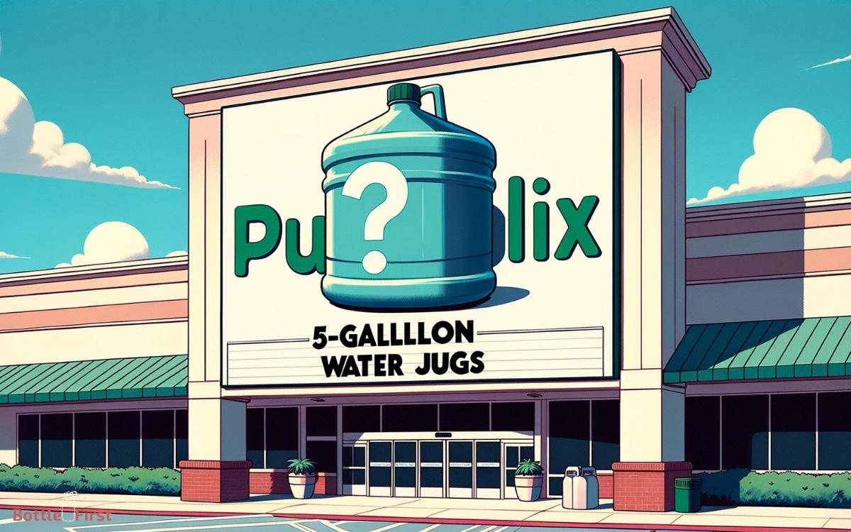 Does Publix Sell 5 Gallon Water Jugs  Find Out Here