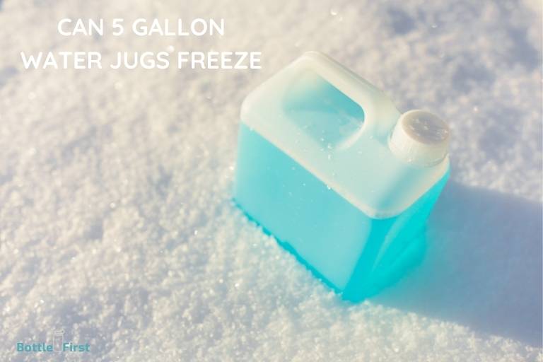 can gallon water jugs freeze