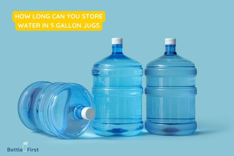 how long can you store water in gallon jugs