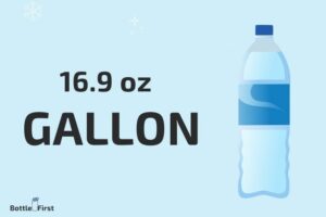 how many . oz water bottles are in a gallon