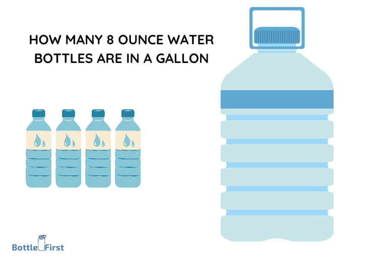 how many ounce water bottles are in a gallon