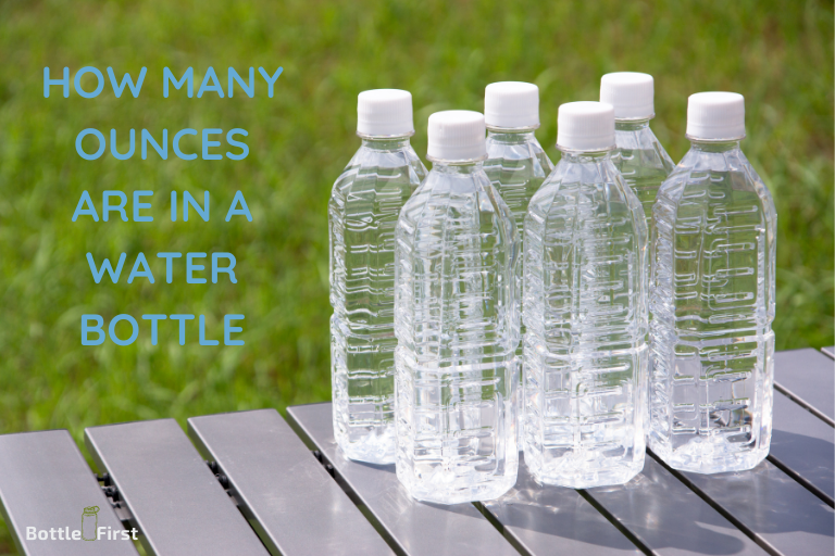 how many ounces are in a water bottle