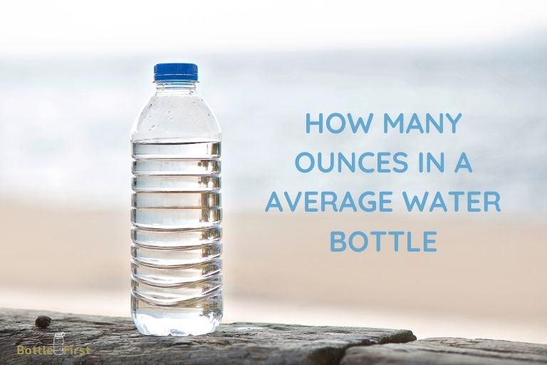 how many ounces in a average water bottle