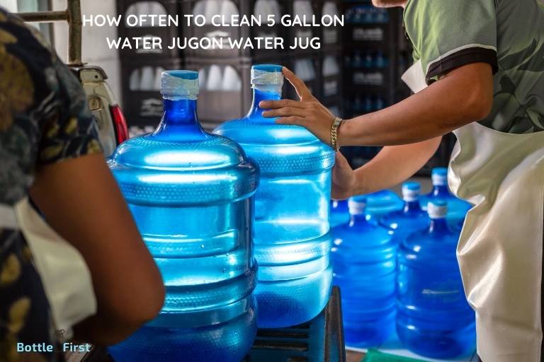 how often to clean gallon water jug