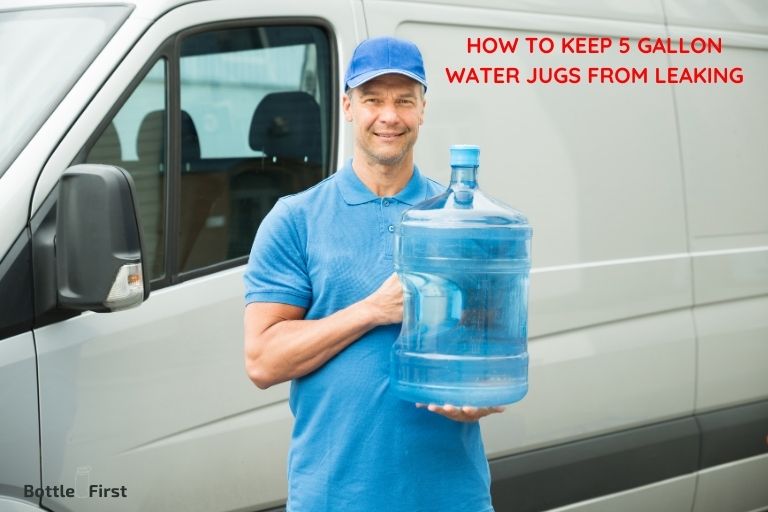 how to keep gallon water jugs from leaking