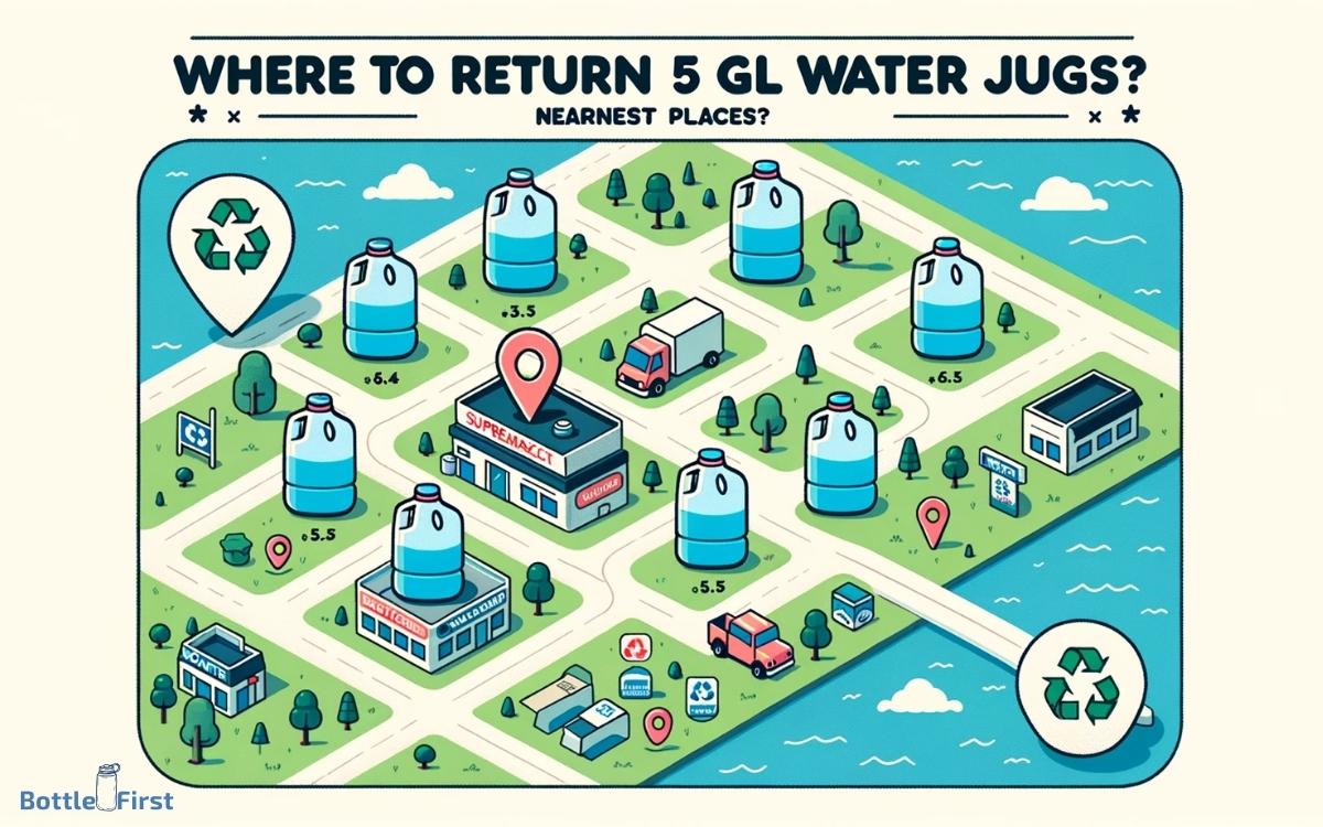 Where To Return 5 Gallon Water Jugs? Nearest Places!