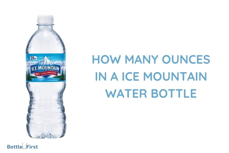 how many ounces in a ice mountain water bottle