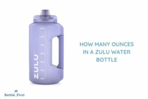 How Many Ounces in a Zulu Water Bottle? 24 ounces
